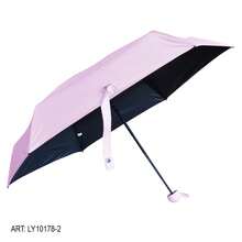 Mini Capsule Umbrella Pocket Portable Folding Umbrella Business 19 Inch - Pink - View 5