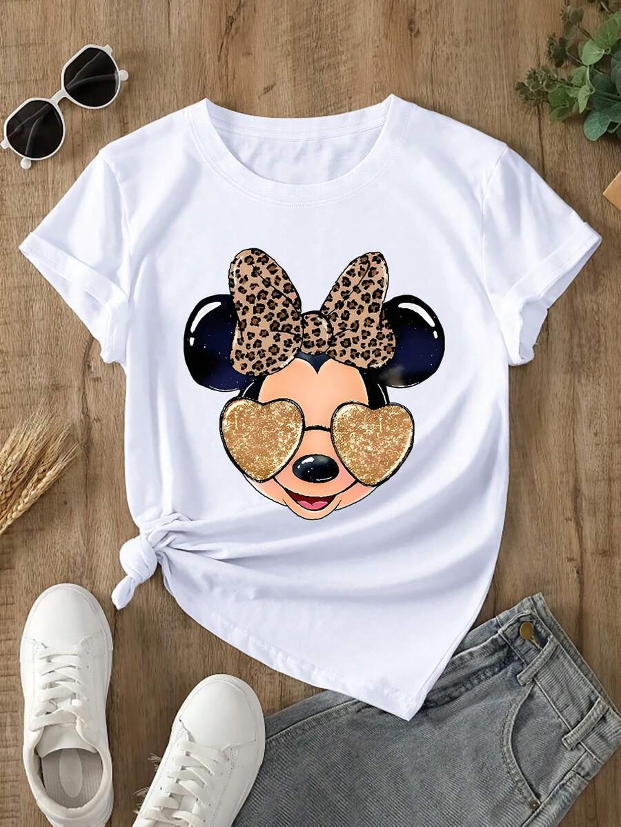 Disney Women T-Shirts - 白色 - 查看 1