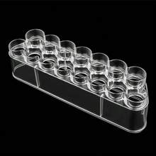 1 PC Clear Storage Rack, Storage Container Organizer For Bottles & Blending Tools, Craft Paint Organizer Holds 15 Each,Clear Storage Rack & Organizer For Craft Paint Bottles & Blending Tools – Holds 15 Bottles,Space-Saving & Durable Design - TT988 - View 3