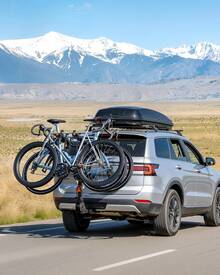 4-Bike Hitch Rack – Heavy-Duty Foldable & Tiltable Steel Carrier For 2" Receivers - 3-bike W/QR - View 9