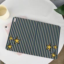 1 chiếc ốp lưng máy tính bảng họa tiết sọc retro và ngôi sao vàng, tương thích với iPad 9.7/10.2/10.9 inch, thế hệ thứ 7/8/10, iPad thế hệ thứ 10 2022 10.9 inch, Air 2/4/5/11 (M3 2025)/13 (M3 2025), Pro 11, 11 (A16 2025)/Tương thích với Galaxy Tab S10+/S9/A9, Tương thích với Matepad. - Nhiều màu - Xem 3