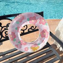 Inflable﻿ Flotador de Piscina, Accesorio para Piscina, Tubo de Natación, Juguetes Acuáticos de Verano, Anillo Flotante para Piscina﻿﻿﻿ - Para adolescentes de 40 a 65 kg - Ver 2