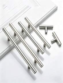 Bộ 4 tay nắm ngăn kéo tủ bằng thép không gỉ, tay nắm nhà bếp, tay nắm cửa tủ phòng tắm, tay nắm đồ nội thất bằng kim loại. - Nhiều màu - Xem 1