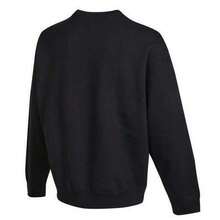 Sudadera Nike Solo Swoosh cómoda y suave de color liso con forro polar para hombre. - Negro - Ver 7
