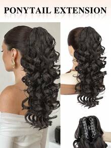 nimoki Tóc nối kẹp dài 16 inch, kiểu gợn sóng tự nhiên, chất liệu sợi tổng hợp chịu nhiệt, phù hợp cho nữ giới trong dịp Giáng sinh, Halloween, các bữa tiệc âm nhạc và sử dụng hàng ngày. - Nhiều màu - Xem 15