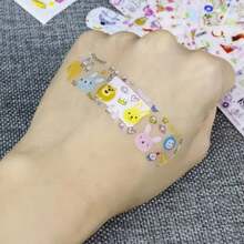 Băng cá nhân trong suốt hình hoạt hình dễ thương - Miếng đệm chống ma sát hiệu quả cao, họa tiết trái cây hoạt hình, phù hợp cho người lớn, dùng được cho cả nam và nữ (kiểu ngẫu nhiên) - Một kích thước phù hợp với tất cả - Xem 4