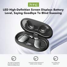 HTC NE57 開耳式 AI 智慧耳機，支援 134 種語言，配備 HD 電量顯示與清晰音質，24 小時長效續航，適合運動、遊戲、辦公等場景 - 查看 5