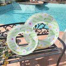 Inflable﻿ Flotador de Piscina, Accesorio para Piscina, Tubo de Natación, Juguetes Acuáticos de Verano, Anillo Flotante para Piscina﻿﻿﻿ - Para adolescentes de 40 a 65 kg - Ver 6