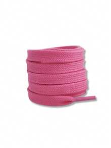 Solid Color Thick Double-Layer Woven Shoelaces, Classic Versatile Sports Shoes Laces For Men And Women, Polyester Woven Shoelaces - Multicolor - View 22