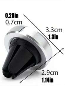 1pc Magnetic Car Phone Holder, Car Navigation Bracket, Magnetic Design, Compatible With Iphone, Android Phones, Birthday Gift, Car Accessories For Family And Friends - Multicolor - View 8