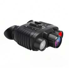 Thiết bị nhìn đêm hồng ngoại 4K HD dành cho người lớn, zoom kỹ thuật số 8X, điều chỉnh độ sáng hồng ngoại 7X, tầm nhìn tối hoàn toàn 300m, dung lượng pin lớn 4500mAh. - màu đen - Xem 11