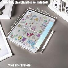 Ốp lưng bảo vệ Macaron Ocean Creature Y-Fold bằng acrylic trong suốt cao cấp. Tính năng: Thiết kế chân đế gập ba hình chữ Y, Chức năng tự động bật/tắt màn hình thông minh, Bảo vệ toàn diện, Chất liệu khung thân thiện với da, Khung chống rơi bằng túi khí, Chân đế đa góc, Mặt lưng acrylic trong suốt, Khe cắm bút tích hợp, Các đường cắt chính xác, Nhẹ và dễ mang theo. - Nhiều màu - Xem 9