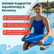 Aquamentor Competition Kickboard - High-Density Foam Board For Lap Swimming, Training, Pool Exercise, Water Aerobics - Swim Team Gear And Pool Accessories For All Levels - Textured Grip - ColorA - View 6