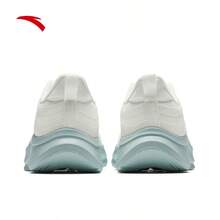 Anta Seamless | Lightweight Cushioned Running Shoes For Men, Summer Breathable Sports Sneakers, Comfortable & Shock-Absorbing - Ivory White/Pale Steel Blue - 3 - View 4