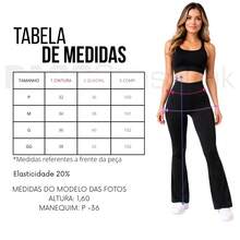 High-Waisted, Ballerina-Style Flare Leggings With Zero Transparency, Ideal For Walking, Training, And Running. - 黑色 - 查看 6