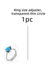 1/8/16pcs Resin Ring Adjuster, Invisible Ring Sizer Pads, Fit For Loose Rings, Suitable For All Finger Sizes. Invisible Ring Sizer Adjuster, Fit For Loose Rings - Multiple Finger Sizes, Comfortable And Protective. Adjustable Transparent Tightener, Sizer Tool, Jewelry Protector, Fit For Loose Rings. Ring Adjuster Fit Any Rings, Provide Multiple Sizes, Ladies Ring Sizer Adjuster. - Multicolor - View 9