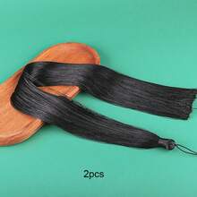 2 buah Rumbai Ekstra Panjang 50cm - Liontin Sutra Besar untuk Kostum Tari DIY, Dekorasi Pakaian & Alat Musik, Rumbai Pedang Tradisional untuk Pembuatan Perhiasan & Kerajinan Tangan - Rumbai sepanjang 50 cm - View 10