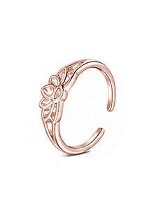 Nhẫn ngón chân phong cách Bohemian tối giản, mạ vàng, bạc, vàng hồng, có thể điều chỉnh kích cỡ, phù hợp với trang phục đi biển và mùa hè, quà tặng Ngày của Mẹ. - Nhiều màu - Xem 4