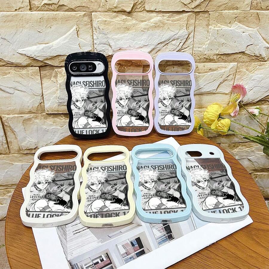 カラフルなウェーブ柄のTPUスマホケース。鮮やかなカラーリングとフルカバーの落下保護で、毎日のお出かけ、個性的なスタイル、通勤など、あらゆるシーンに最適です。 凪誠士郎 ブルーロックケース  11  17e 手机壳  17e 手机壳 家族、恋人、友人、そして子供たちへのプレゼントに最適です。  8a 5G/17/10/Apple  Air/16/ 13 pro/16e/15/9A 5G/16 Pro/7a/14 Pro/10 Pro/13 Pro Max/11 Pro Max/15 Pro/12/14 Plus/8/14 Pro Max/12 Pro Max/15 Pro Max/11 Pro/13/14/16 Plus/17 Pro/17e/17 Pro Max/12 Pro/9/9 Pro/16 Pro Max/15 Plus - ベビーブルー - チェックする 1