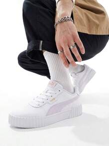 PUMA Vit-Lila Frost-PUMA Guld