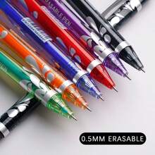 Color Magic Erasable Pens, Press Neutral Pen Set, 6-Color Pen Core, Washable Handle, Office Supplies, Stationery, Back To School - Multicolor - View 6