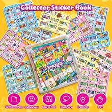 Bộ dụng cụ làm vòng tay bằng giấy dán Sticky Rolls - 400 cuộn giấy dán mini có thể tái sử dụng, sách hướng dẫn 60 trang, 8 cuộn giấy dán kèm phụ kiện | Bộ tự làm vòng tay và vòng cổ cho trẻ em từ 5-12 tuổi - Nhiều màu - Xem 9