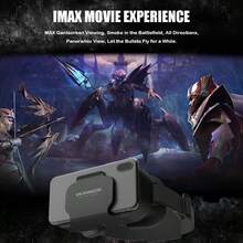 适用于智能手机的4K高清沉浸式3D VR头显，兼容和安卓系统，适用于IMAX影院、3D电影和视频游戏，舒适轻便的VR设备 - 查看 4