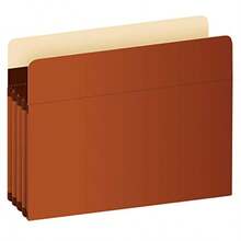 Pendaflex - Bolsillos expandibles de acordeón extra duraderos se expande de 3.5 pulgadas tamaño legal reforzado con material  Tyvek 10/caja 15423 café - Marrn - Ver 7