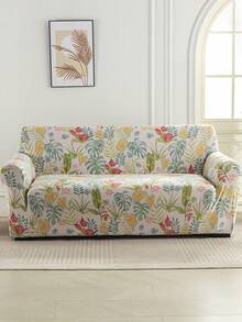 1 tấm bọc ghế sofa in họa tiết cây cỏ, chống bụi và bẩn, co giãn, bảo vệ toàn bộ ghế sofa, trang trí phòng khách, phù hợp với ghế sofa 1/2/3/4 chỗ ngồi, sử dụng được cả bốn mùa, có thể giặt máy, không bao gồm vỏ gối. - Mầm xanh - Xem 10