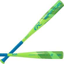 Rawlings Raptor T-Ball Bat Estados Unidos -12 Drop Barril de 2 1/4 pulgadas 1 unidad. Aluminio - Verde/Azul - Ver 2