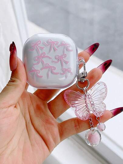 Ốp bảo vệ cho tai nghe Bluetooth không dây Galaxy Buds 4/4 Pro, ốp tai nghe hình trái tim trong suốt cho Buds FE, ốp chống sốc bao phủ toàn diện cho Buds Live, ốp trong suốt cho Buds 2.