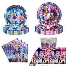 Bộ đồ dùng tiệc sinh nhật chủ đề nhóm nhạc nữ K-Pop 51 món này là sự lựa chọn hoàn hảo cho các bữa tối Halloween, Giáng sinh, Lễ Tạ ơn và sinh nhật. Đây cũng là vật trang trí lý tưởng cho các bữa tiệc Halloween, Giáng sinh, Lễ Tạ ơn và các ngày lễ, đồng thời là món quà bất ngờ tuyệt vời dành cho người hâm mộ K-Pop. - Nhiều màu - Xem 8
