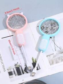 USB Mosquito Swatter Trap With UV Light, Portable Mini Electric Insect Killer Lamp For Indoor Outdoor Camping, Car, Home, Hotel Use, Pest Control - Round - View 8