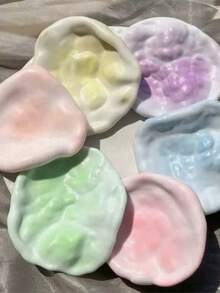 1个随机颜色软糯麻糬捏捏乐玩具，弹性麻糬球，轻轻按压即可回弹变色，手工制作，新颖别致，适合课堂奖励，是理想的节日礼物，趣味可爱，生日礼物，复活节礼物，万圣节礼物，圣诞节礼物，派对小礼物，捏捏乐，捏捏乐玩具，捏捏乐解压玩具，饺子捏捏乐，成人女 - 糯米球 - 查看 5