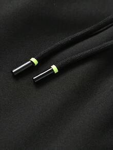 Driftmere [Must-Have For Men] Regular T-Shirt + Shorts Set, American Street Style Outfit, Men's Set Gym Sport - Black - View 9