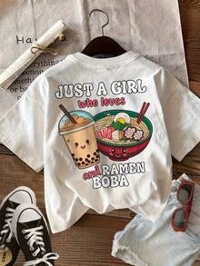 Plus Size T-Shirts - White - View 3