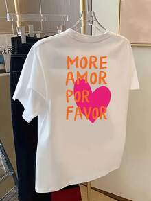 Plus Size T-Shirts - White - View 2