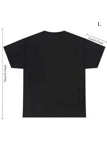 Camiseta con estampado de un gato negro súper lindo con gorro navideño - Tela cómoda, ojos amarillos sosteniendo una taza en forma de corazón - Regalo navideño ideal para el espíritu festivo, estilo casual para el día a día, camiseta unisex de manga corta para verano. Camisetas gráficas de verano para mujer - Camiseta casual estampada para mujer, manga corta y cuello redondo, moda urbana local de primavera/verano. - Negro - Ver 4