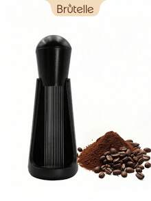 1pc Brutelle Stainless Steel Coffee Powder Distributor, Portable Coffee Powder Dispenser Suitable For Home, Office And Travel - Black-a - View 3