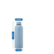 Cốc nước tùy chỉnh, sử dụng được cả ở phòng tập và văn phòng, quà tặng cho phù dâu, nắp cốc khắc tên và họa tiết hoa sinh nhật, cốc du lịch bằng thép không gỉ 500ml. - Nhiều màu - Xem 8