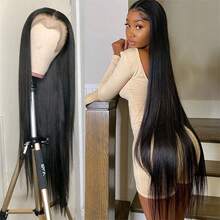 A Black Long Straight Wig, Smooth And Comfortable, Suitable For Daily Work, Leisure, Outings, Gatherings, Festivals And Events, As A Gift For Family And Friends - Black - View 3