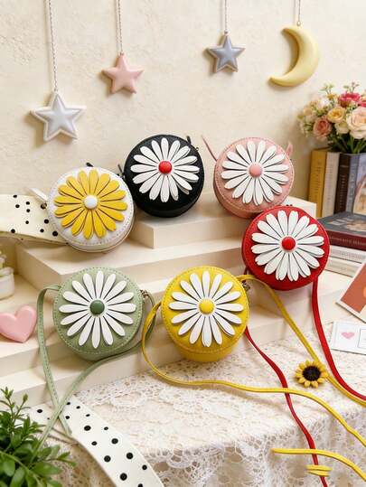 Mini Flower Crossbody Bag, Stylish And Cute, And Chic.