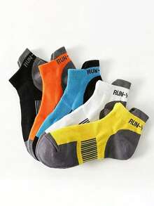 Kaos Kaki Pria Ukuran Besar 48, Kaos Kaki Olahraga Musim Panas, Ukuran Ekstra Besar, Kaos Kaki Lari Tipis dan Bernapas untuk Mata Kaki - MultiWarna - View 4