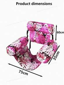 1PC150cm/59in Large Inflatable Swimming Pool And 2PCS Heavy Duty Inflatable Pool Floats Adult,Suitable For Summer Pool Parties - 150cm/59in inflatable swimming pool + pool lounge chair - View 2