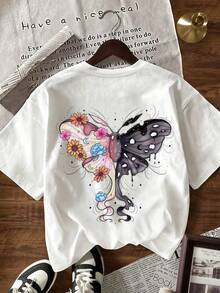 Plus Size T-Shirts - White - View 8