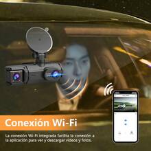 1080P Dash Cam With 2/3 Cameras Front And Built-In And Rear (Optional) Infrared Night Vision 170° Wide-Angle Lens Built-In Audio 32GB Memory Card (Optional) Wifi Connection To Smartphone (Optional) Loop Recording G-Sensor 24H Parking Monitor - 2 Cameras - View 4