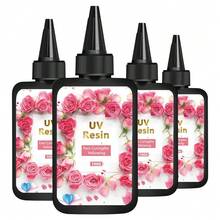 [100g/200g/300g/400g] UV Resin Glue, Crystal Clear UV Curing Agent, No Mixing Required, Suitable For DIY Jewelry Making, Necklaces, Pendants, Earrings, Keychains And Decorative Crafts - Multicolor - View 8