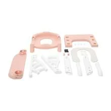 Toilet Seats - Pink + White - View 8