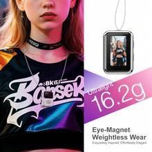 Mini CCD Thumb Camera Necklace - 1080P HD Wearable Cam For Travel & Students - Retro Digital Pendant For Vlogs, Parties &  Daily Life - View 1