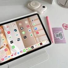 Ốp bảo vệ từ tính tương thích với iPad Pro 13 inch 2025 M5, iPad Air 11 inch 2026 (M4), iPad 11 inch thế hệ thứ 16/10, iPad Mini 7 inch, iPad Mini 6 inch 2024/2022 M2, iPad Pro 12.9 inch thế hệ thứ 4/5/6. - Màu be - Xem 3